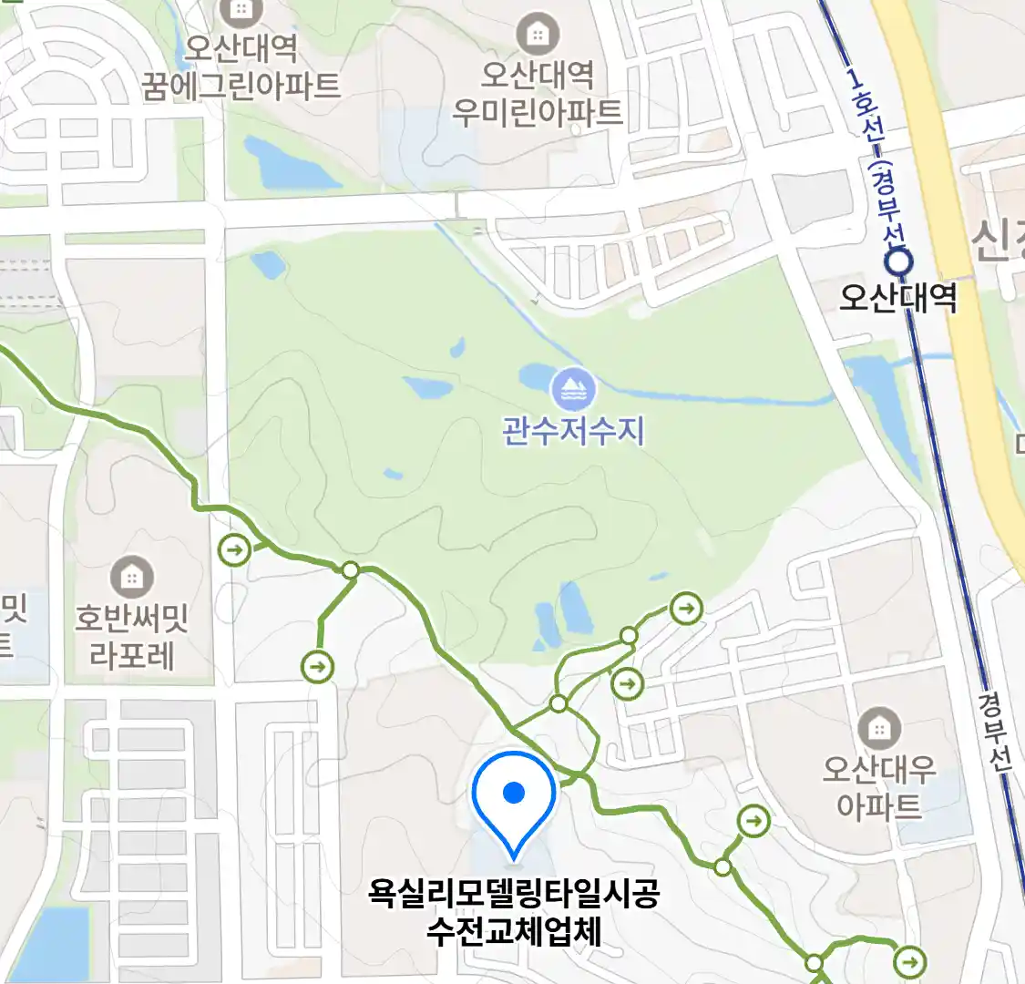 욕실리모델링타일시공수전교체업체 위치