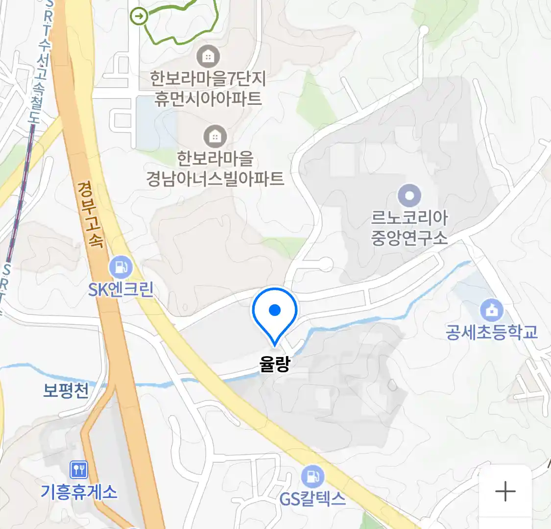 율랑 위치