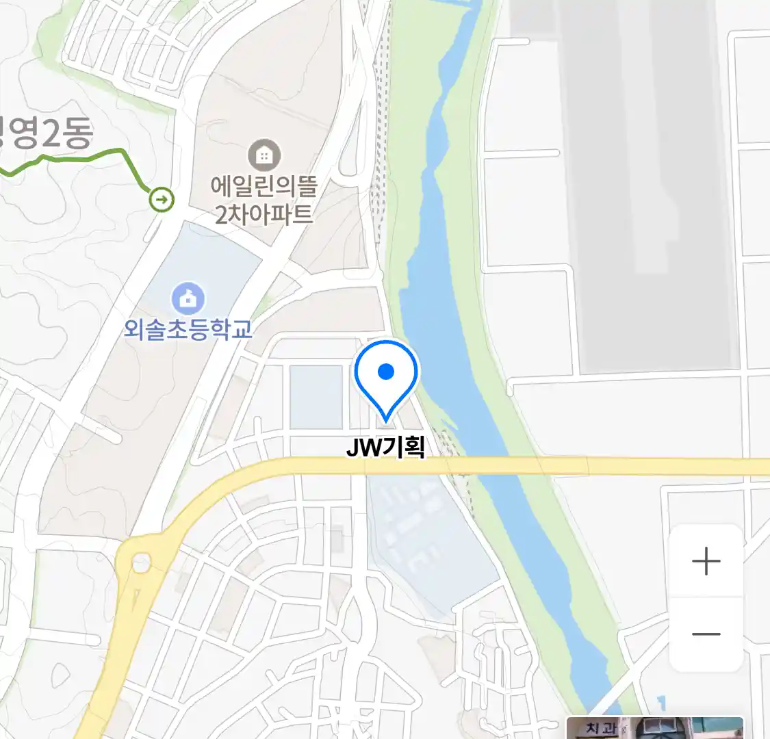 JW기획 위치
