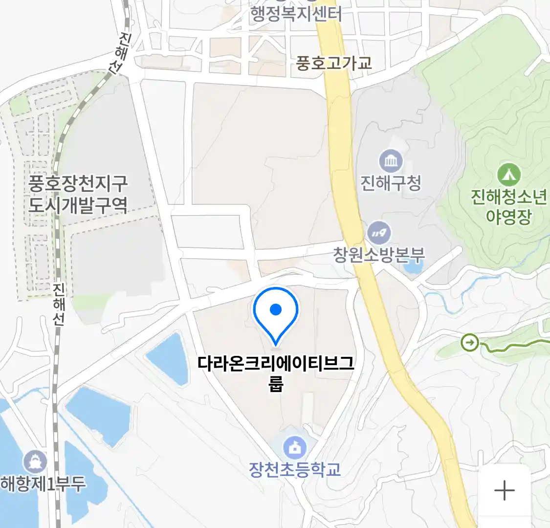 다라온크리에이티브그룹 위치
