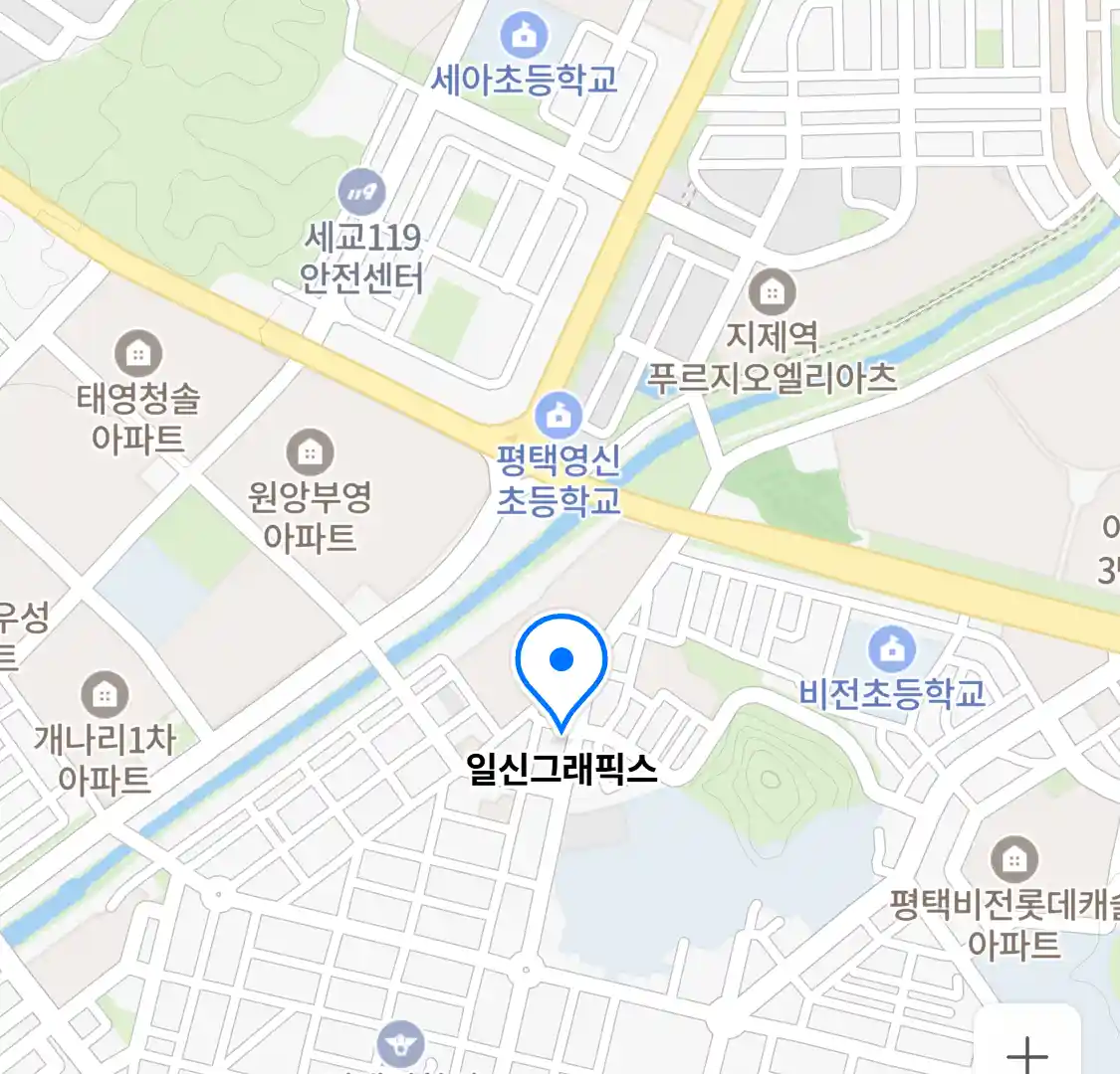 일신그래픽스 위치