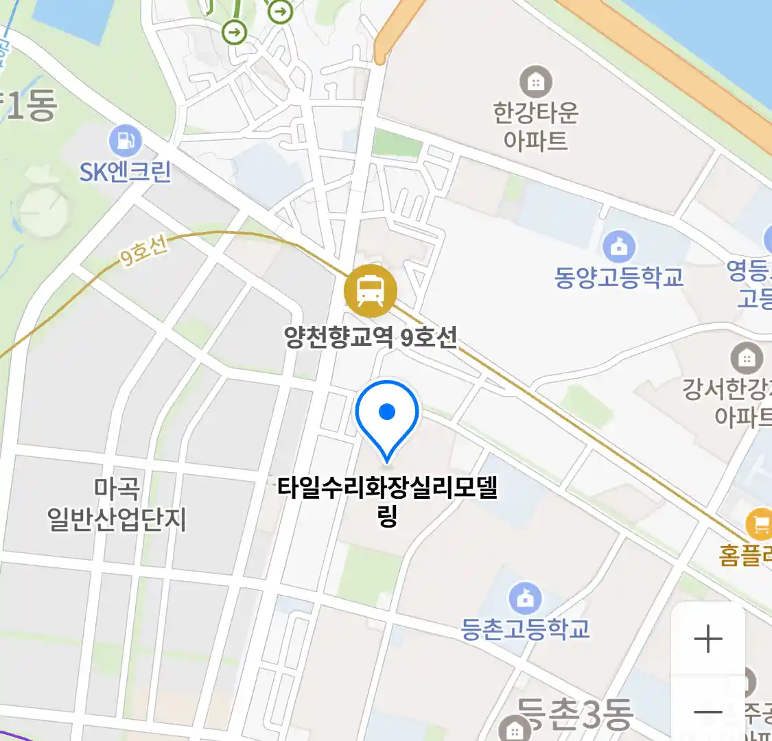 타일수리화장실리모델링 위치