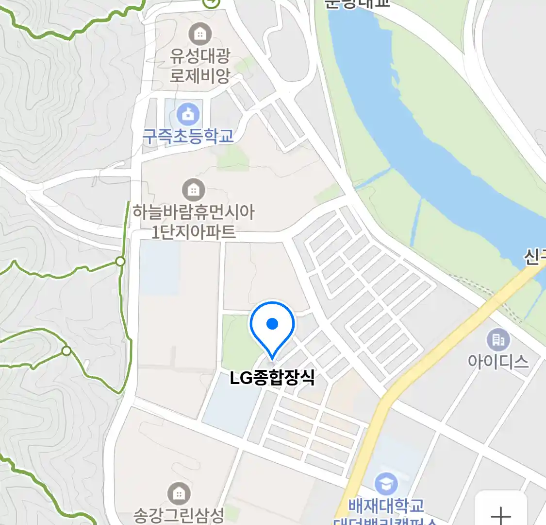 LG종합장식 위치