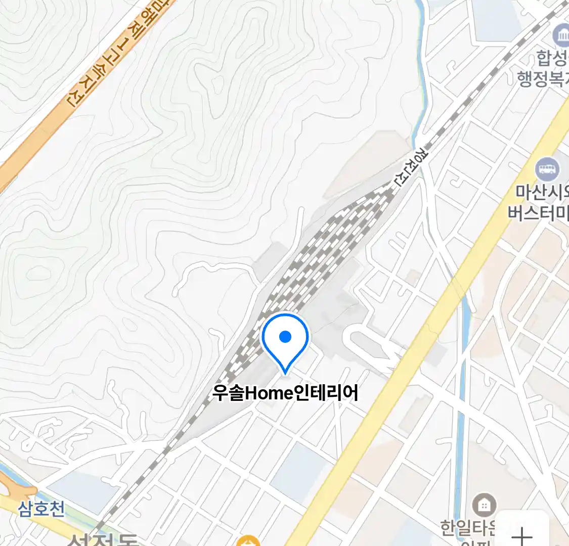우솔Home인테리어 위치