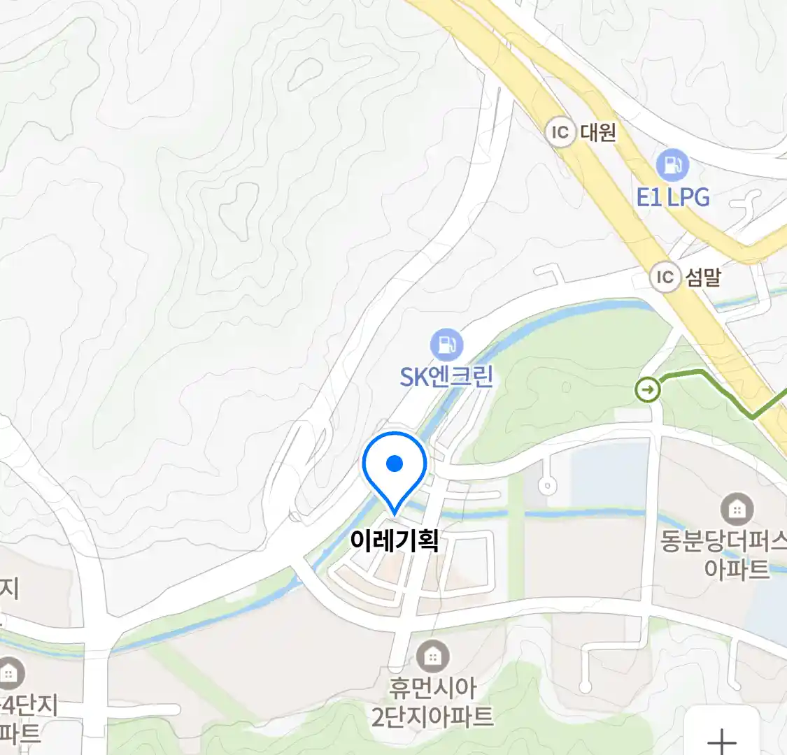 이레기획 위치