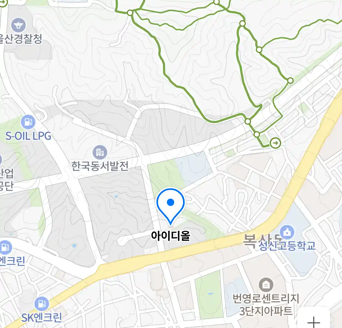 아이디올 위치