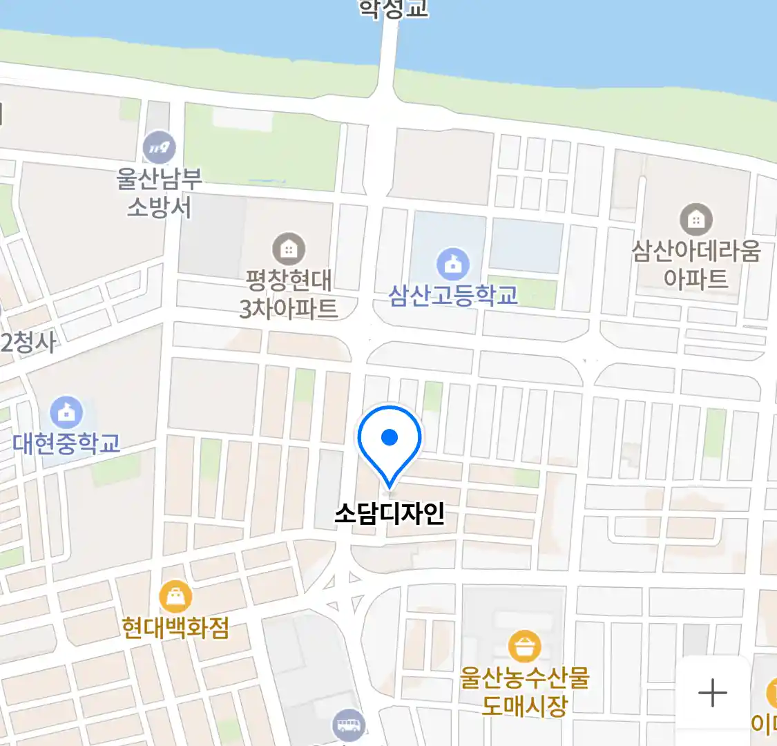 소담디자인 위치