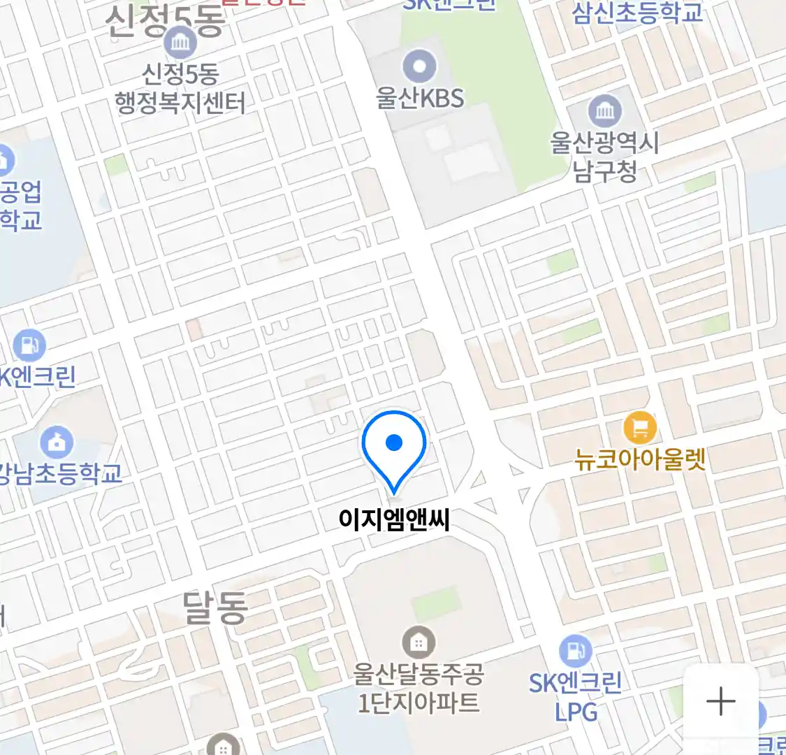 이지엠앤씨 위치