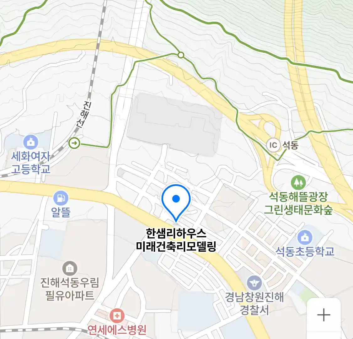 한샘리하우스 미래건축리모델링 지도
